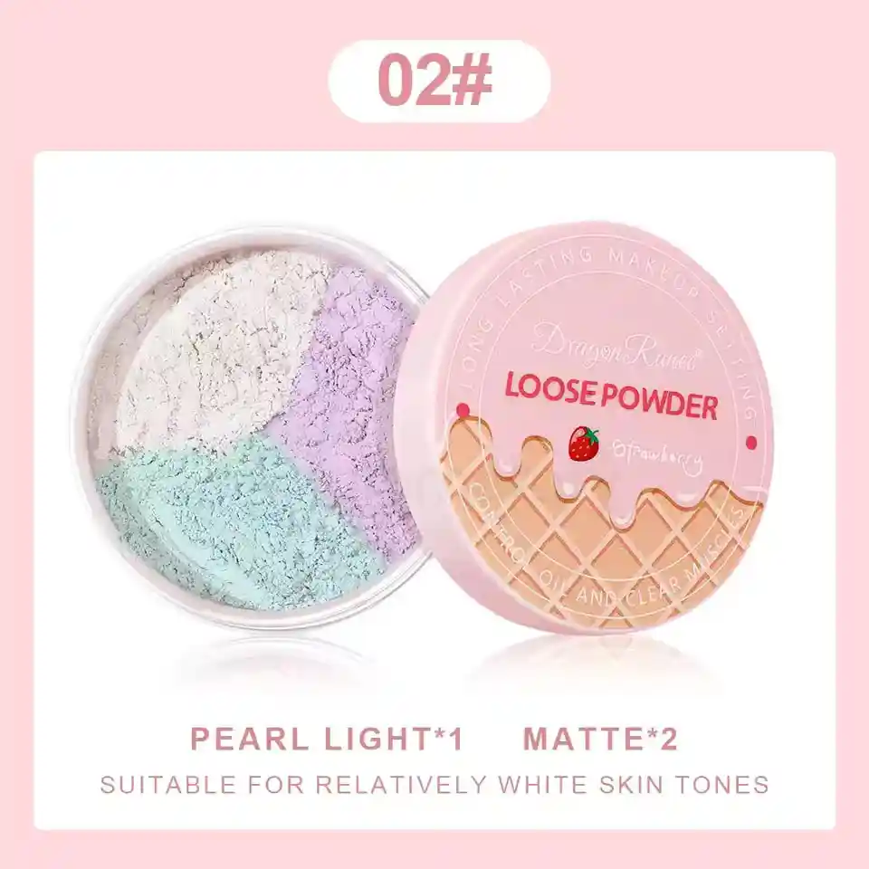 Dragon Ranee 3 in 1 Loose Powder Shade 02
