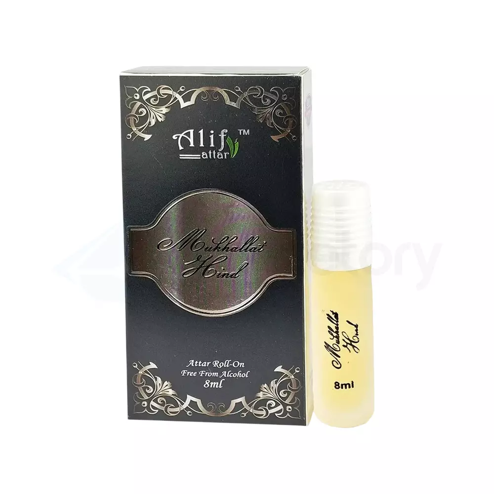 Alif Mukhallat Hind Roll On Attar-8ml