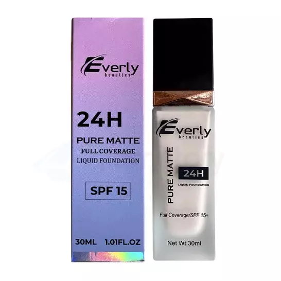 Everly Beauties Perfect Skin Glow Foundation SPF-15 Natural
