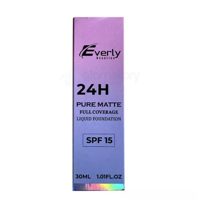 Everly Beauties Perfect Skin Glow Foundation SPF-15 Warm Beige