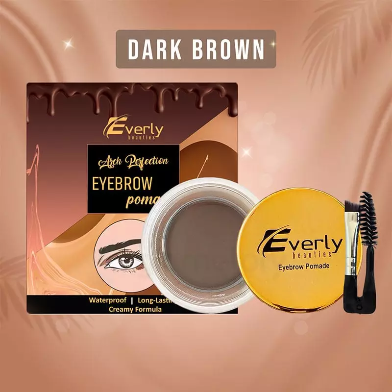 Everly Beauties Arch Perfection Eyebrow Pomade Dark Brown