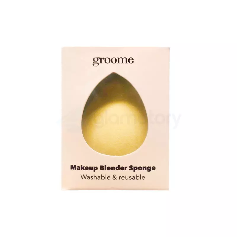 Groome Makeup Blender Sponge-Yellow