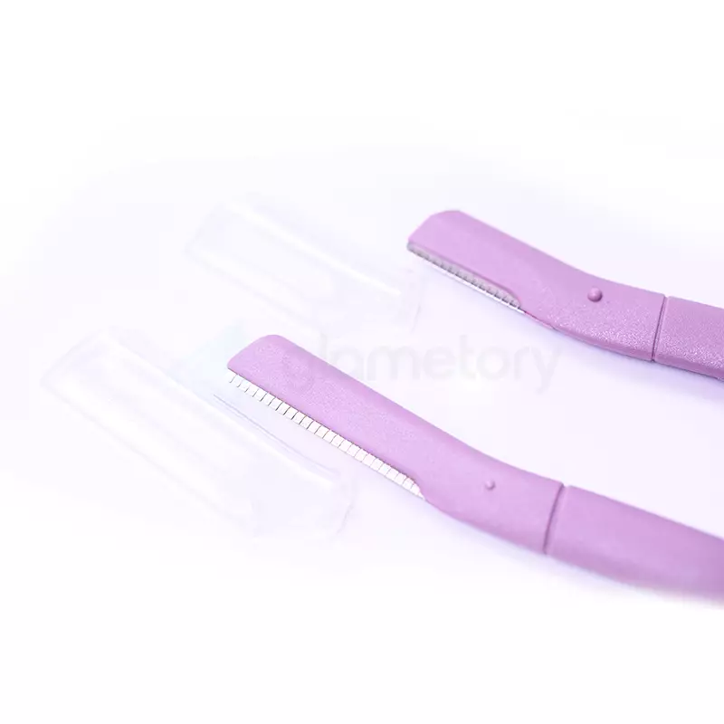 Groome Premium Eyebrow And Facial Razor-Light Purple thumbnail 3