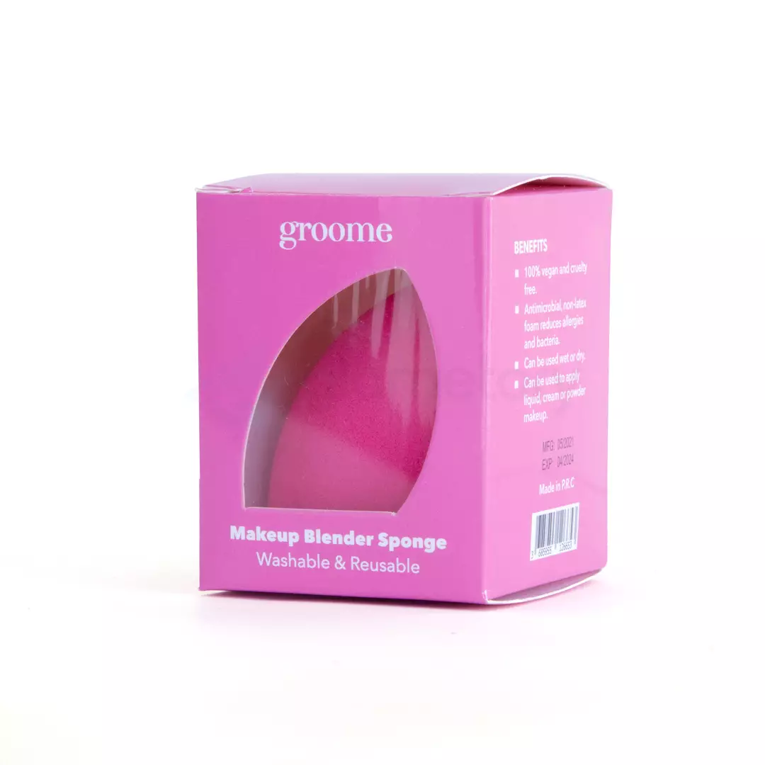 Groome Makeup Blender Sponge-Pink thumbnail 4