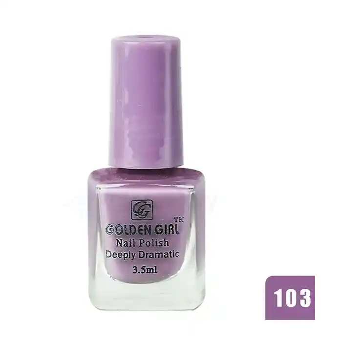 Golden Girl Nail Polish 103 Deeply Dramatic