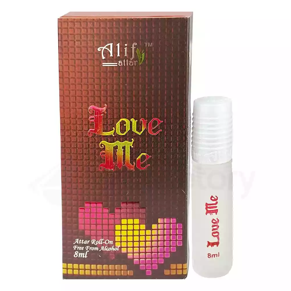 Alif Love Me Roll On Attar-8ml