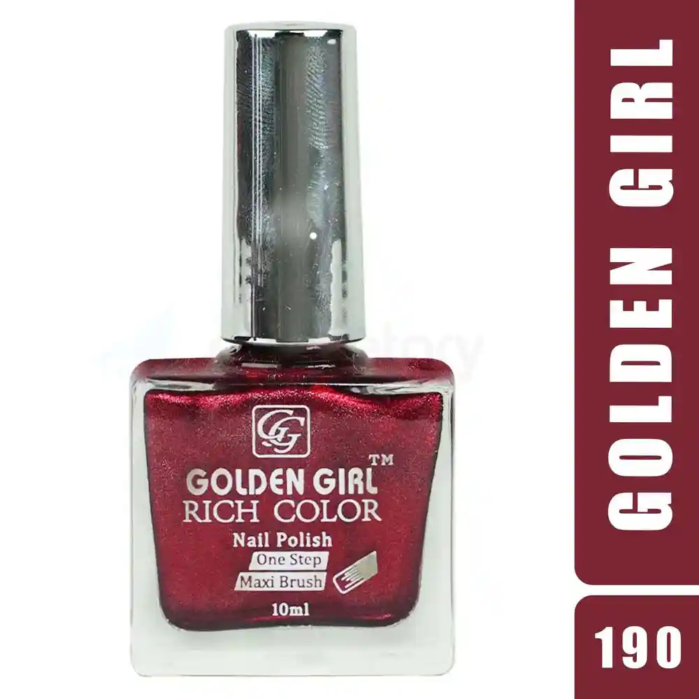 Golden Girl Nail Polish 190 Rich Color