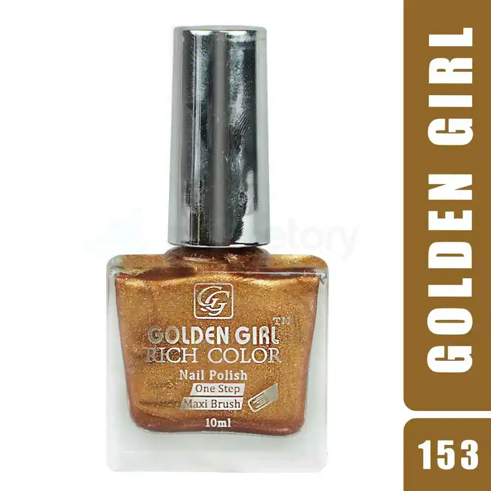 Golden Girl Nail Polish 153 Rich Color