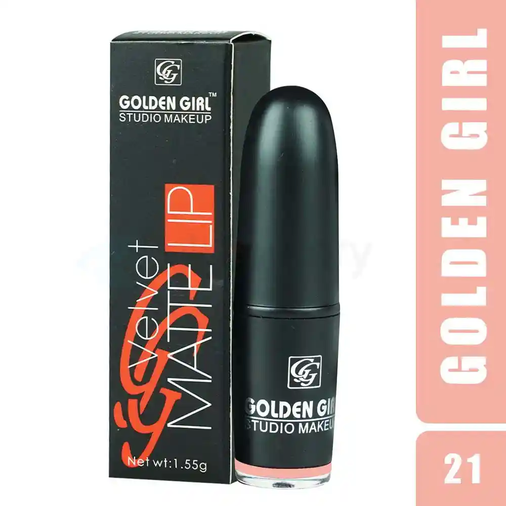 Golden Girl Studio Makeup Lipstick 21 Velvet Matte
