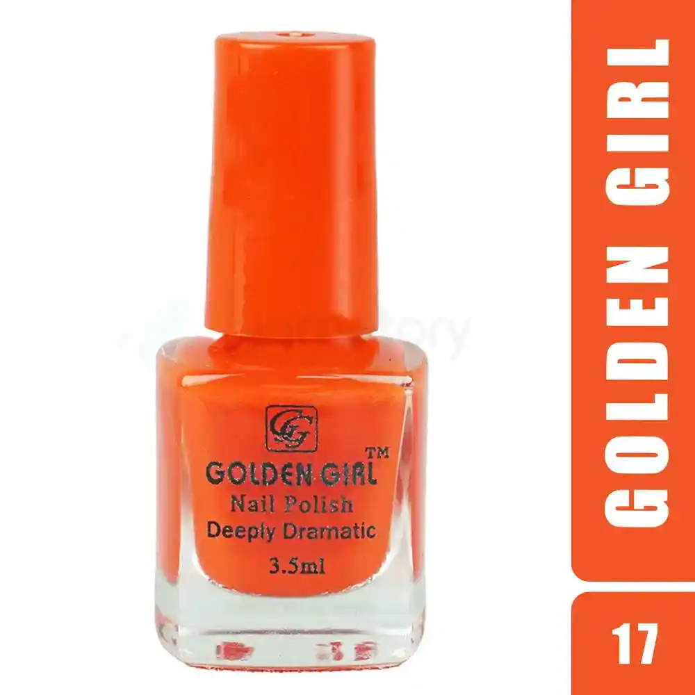 Golden Girl Nail Polish 17 Deeply Dramatic