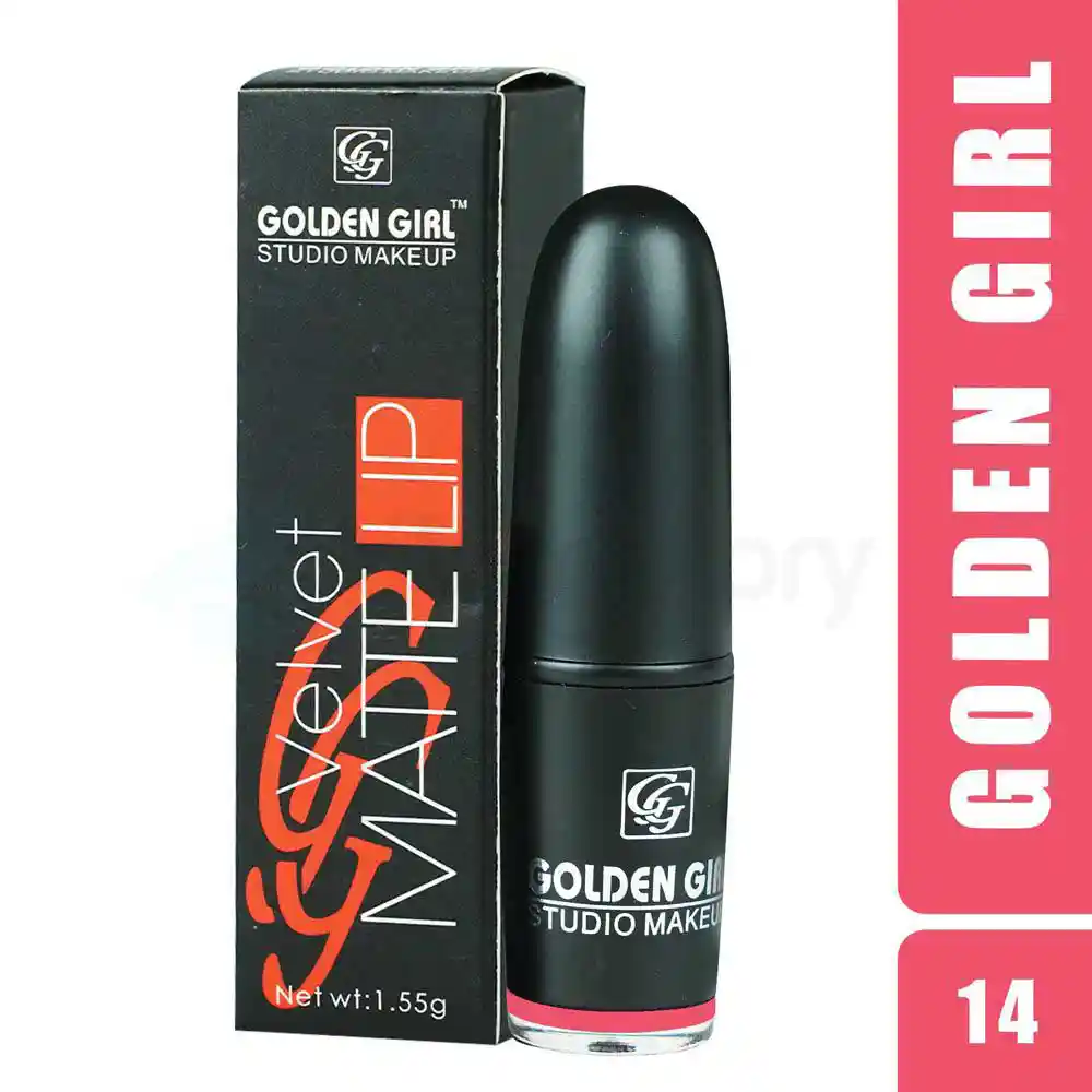 Golden Girl Studio Makeup Lipstick 14 Velvet Matte