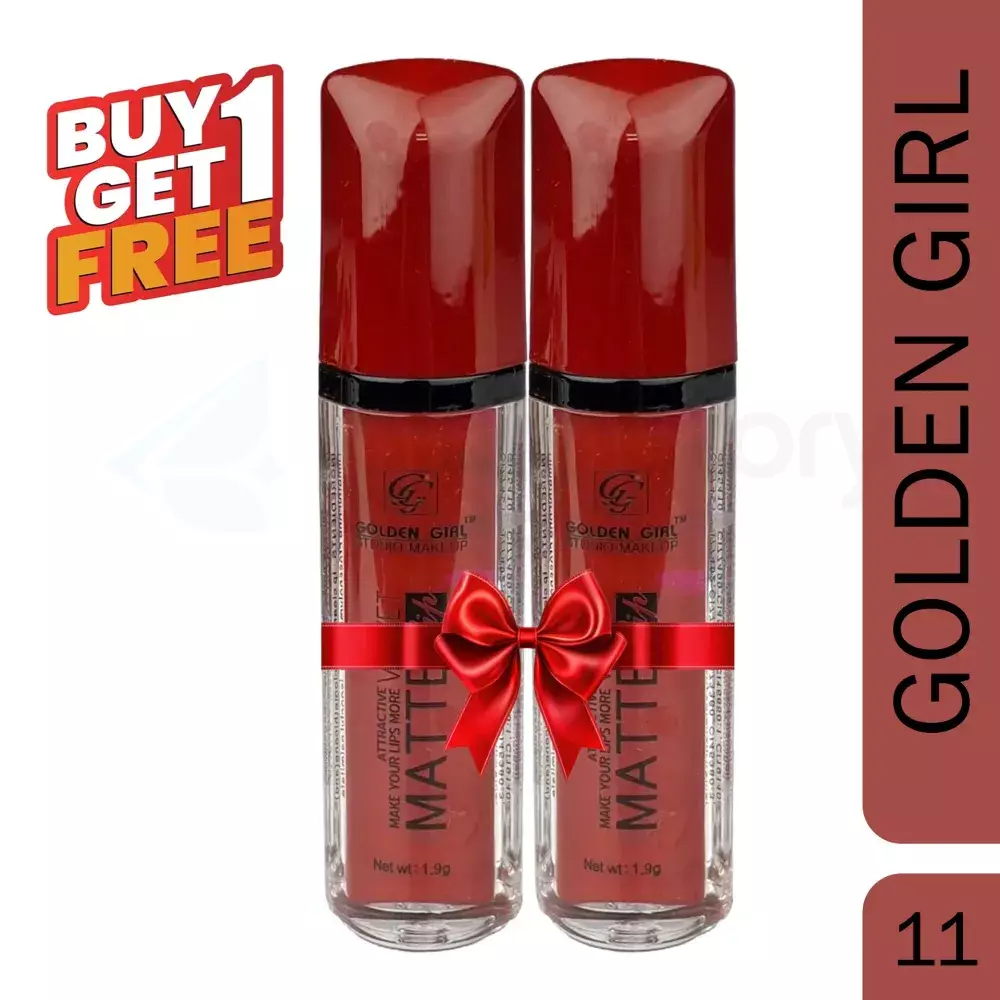 Golden Girl Studio Makeup Lipstick 11 Velvet Matte Buy 1 Get 1 Free