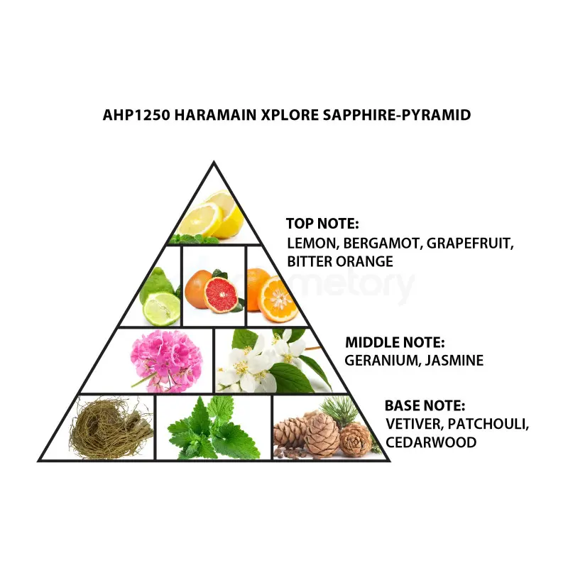 Al Haramain Xplore SAPPHIRE Eau de Parfum-100ml thumbnail 3