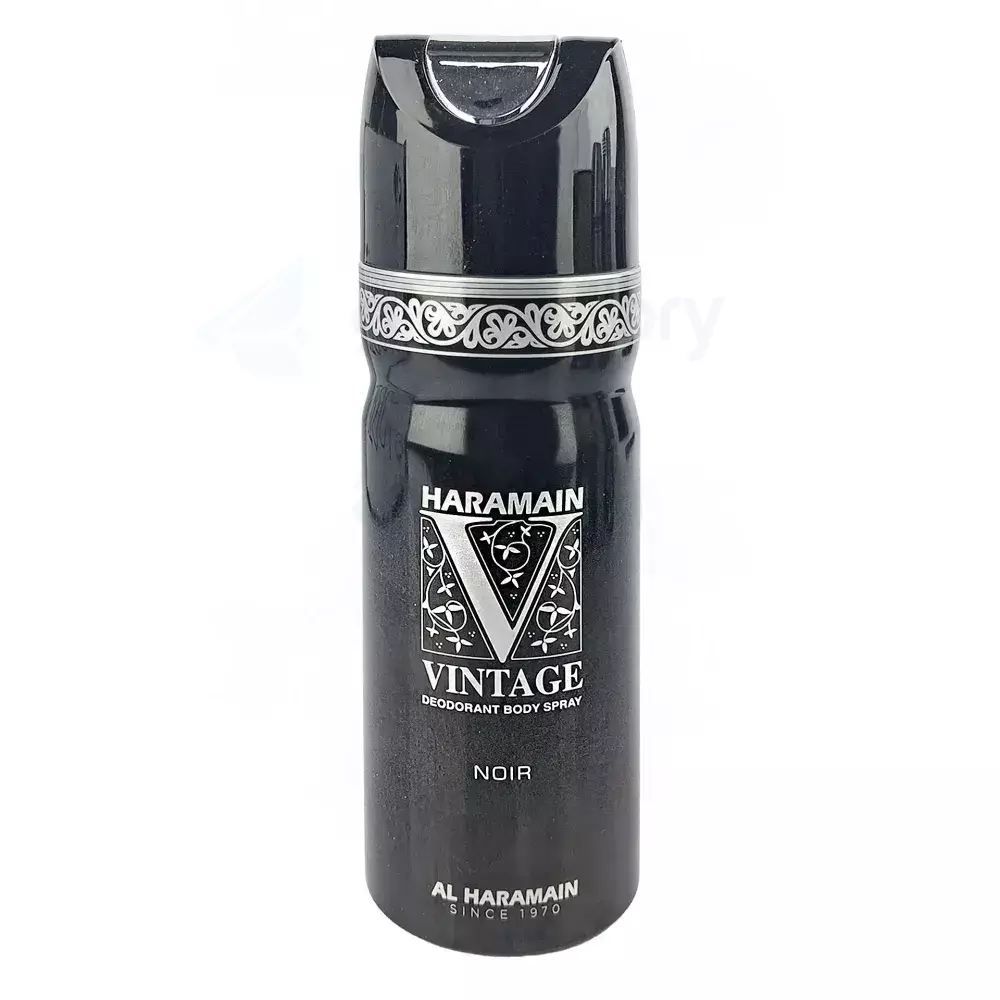 Al Haramain Vintage Noir Deodorant Body Spray-200ml