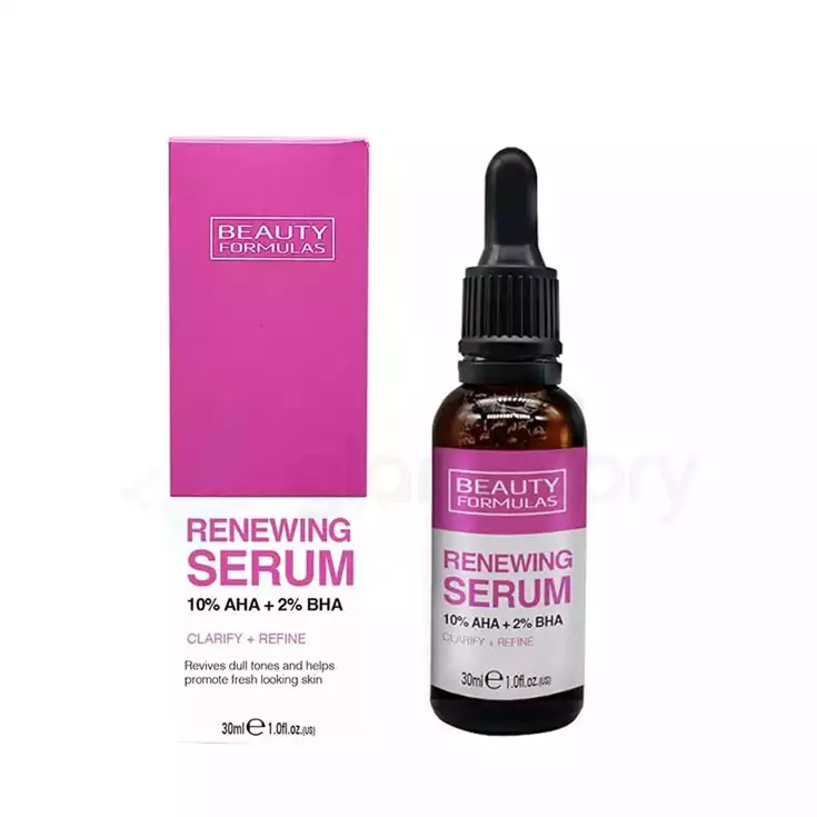 Beauty Formulas Renewing Serum 10% AHA + 2% BHA-30ml