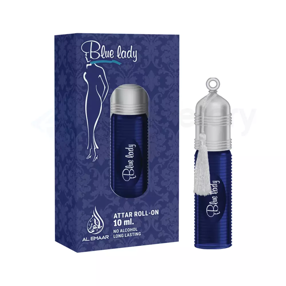 Al Emaar Blue Lady Roll On Attar-10ml