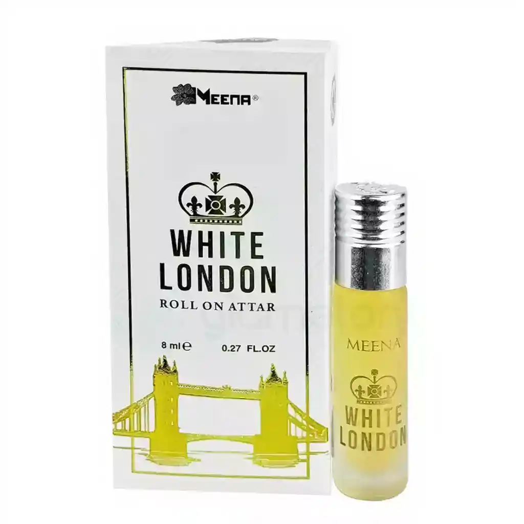 Meena White London Roll On Attar-8ml