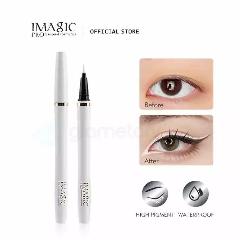 Imagic Matte Liquid Eyeliner Pen Waterproof-White thumbnail 3