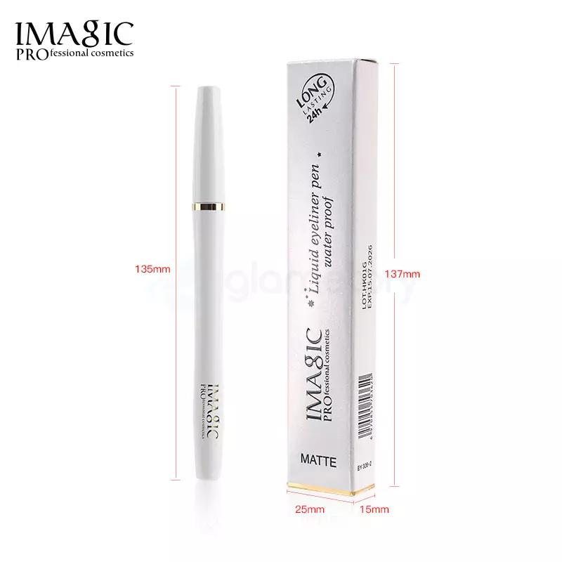 Imagic Matte Liquid Eyeliner Pen Waterproof-White thumbnail 4
