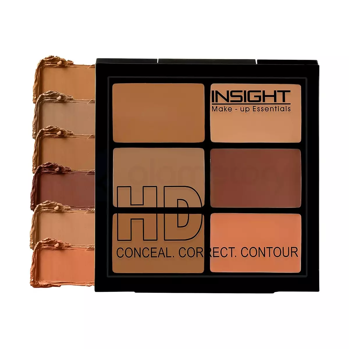 Insight HD Conceal Correct Contour 3 In 1 Palette-Medium Skin