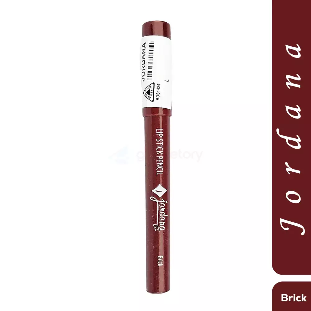 Jordana Lipstick Pencil Bold Shade-Brick