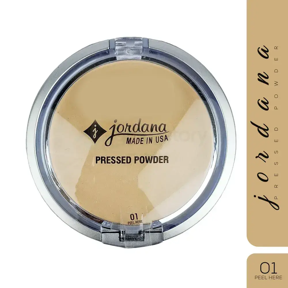 Jordana Perfect Pressed Powder Shade 01-Natural Beige
