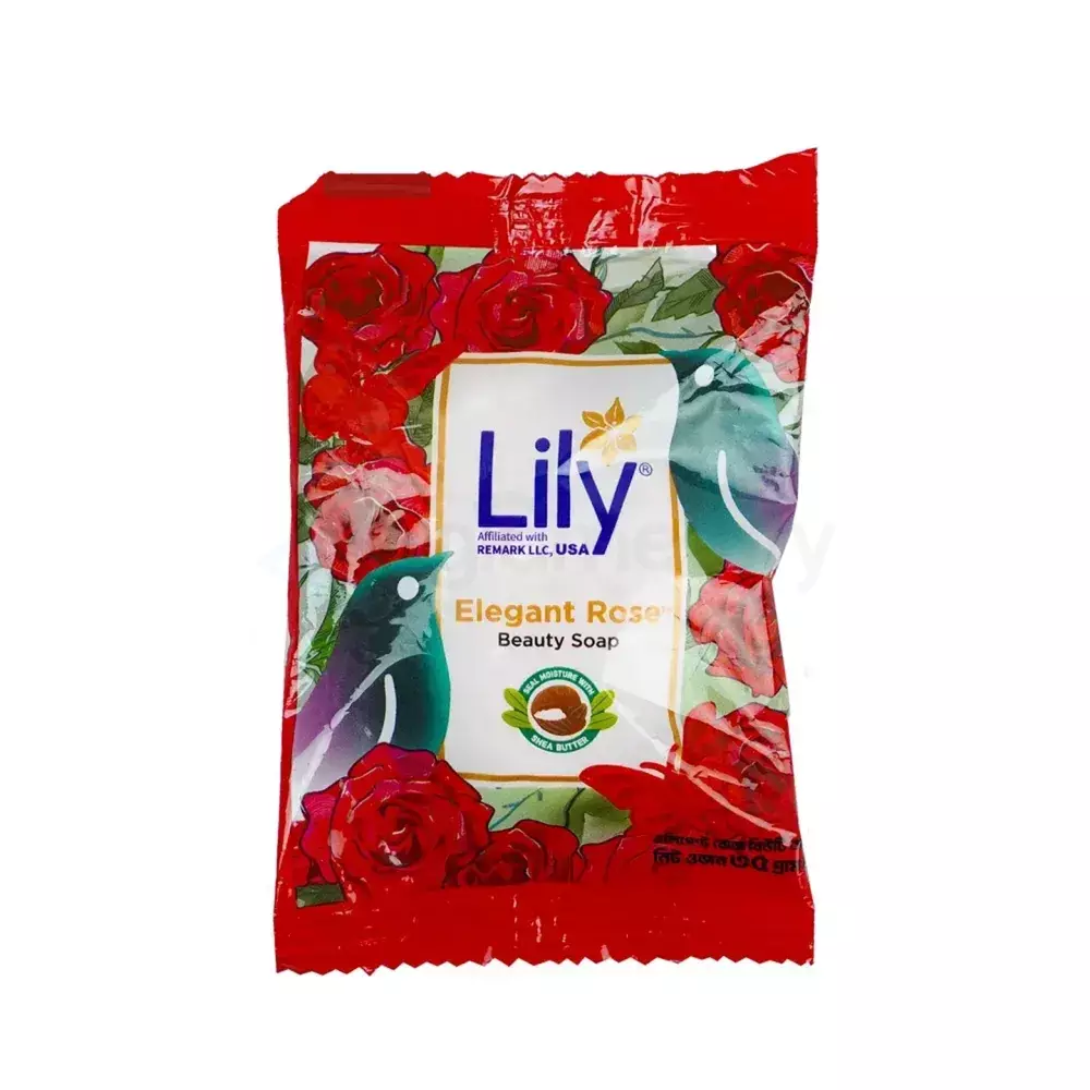 Lily Elegant Rose Beauty Soap-35g