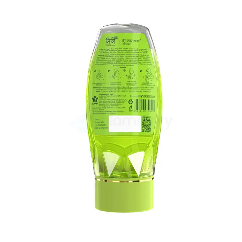 Lily Green Apple Burst Body Wash-250ml