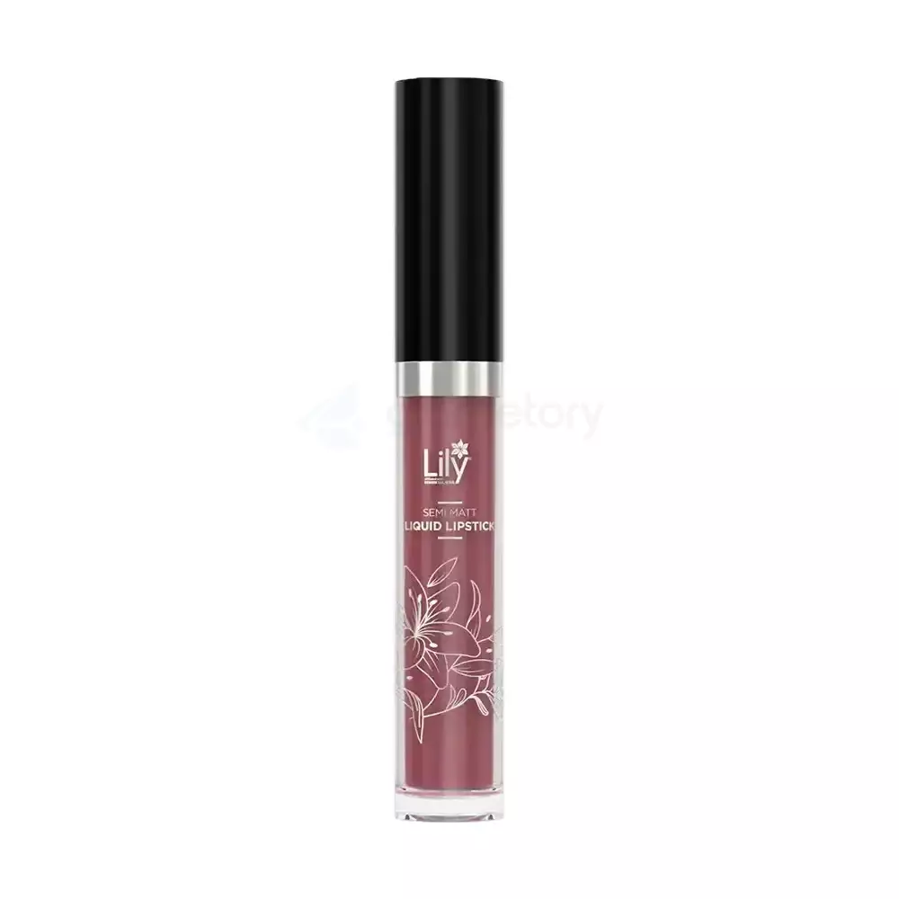 Lily Semi Matt Liquid Lipstick 108-Plum
