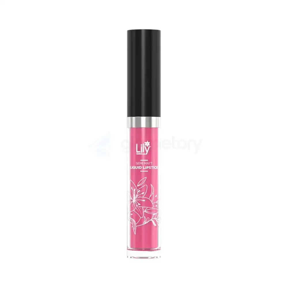 Lily Semi Matt Liquid Lipstick 110-Razzle