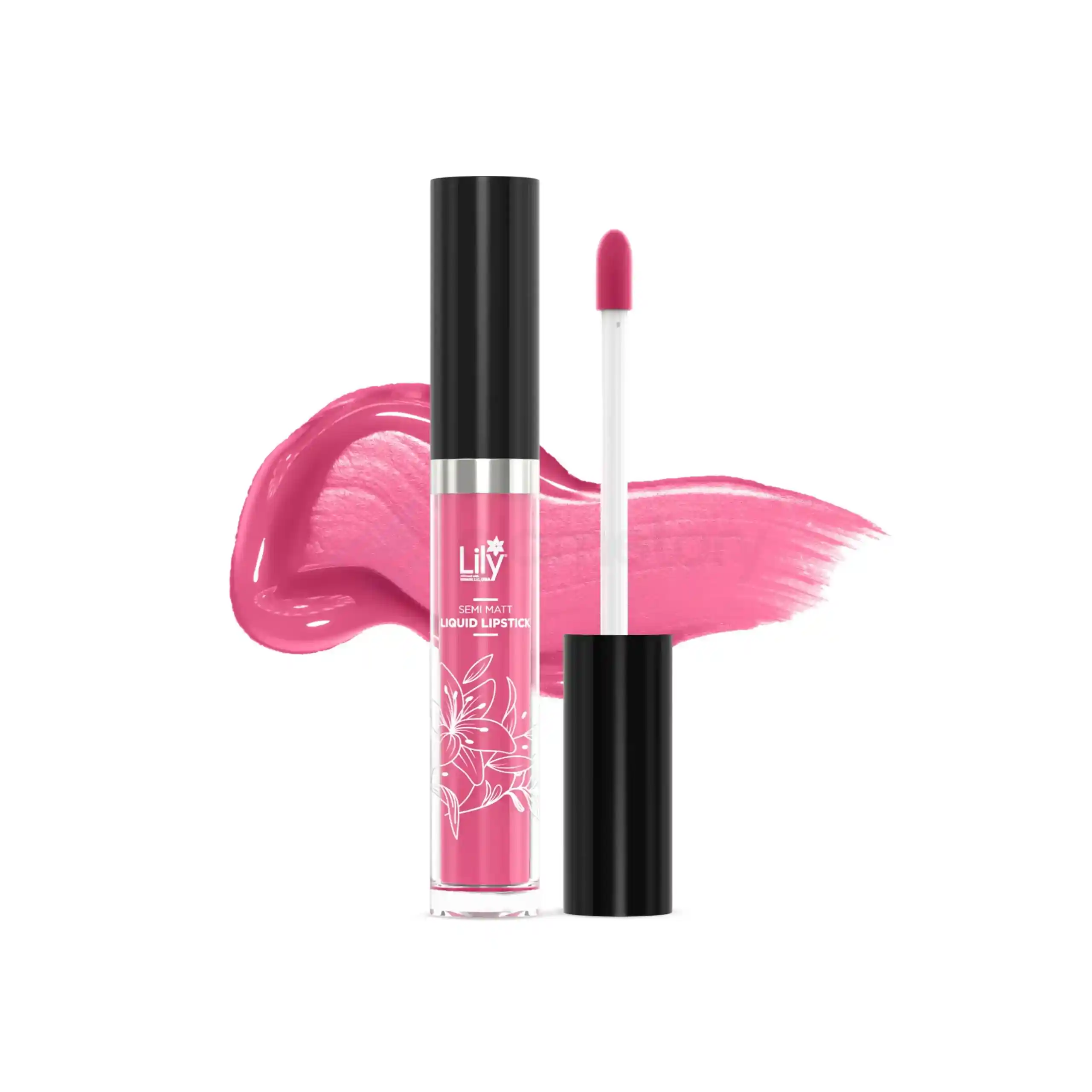 Lily Semi Matt Liquid Lipstick 110-Razzle