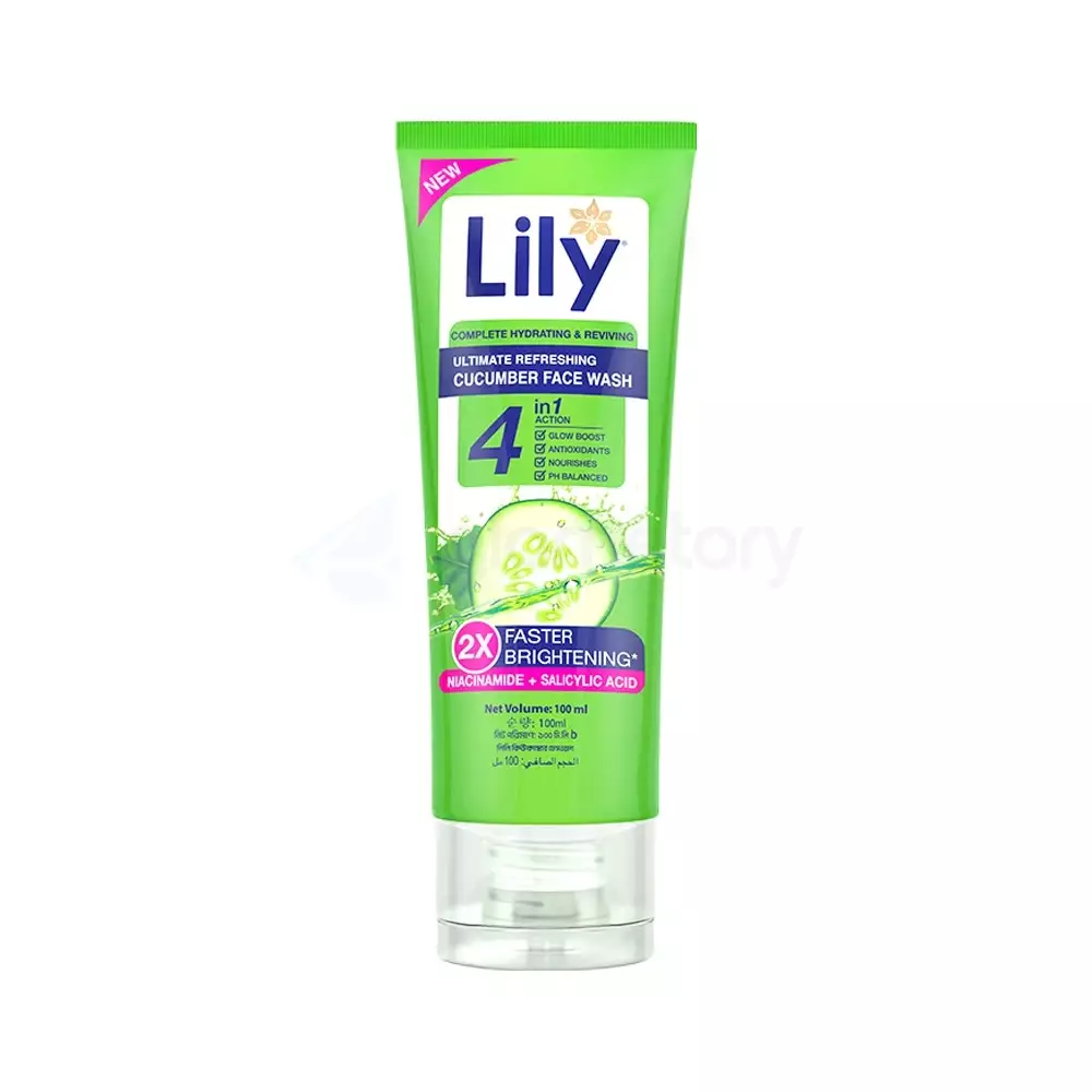 Lily Cucumber Facewash-100ml
