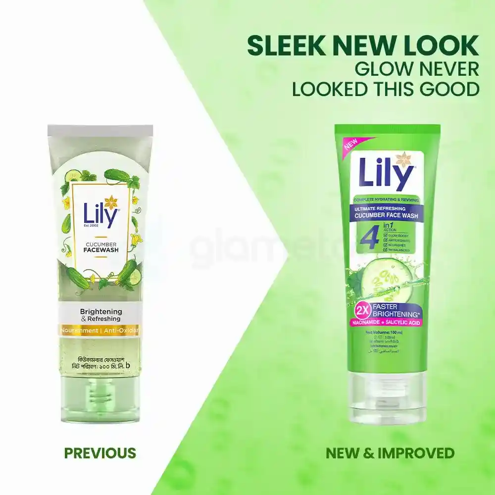 Lily Cucumber Facewash-100ml