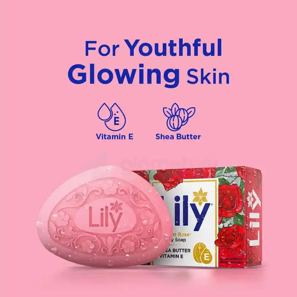 Lily Elegant Rose Halal Beauty Soap-100g thumbnail 4