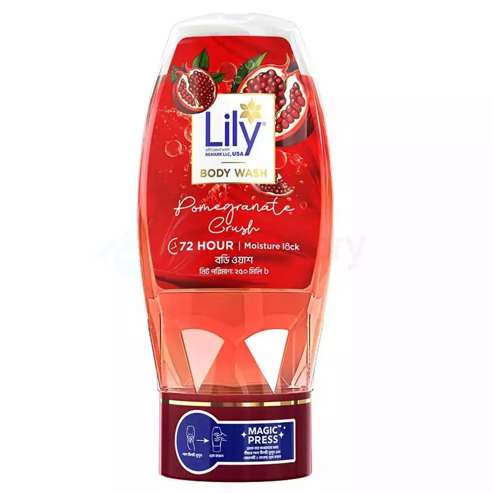 Lily Pomegranate Crush Body Wash-250ml