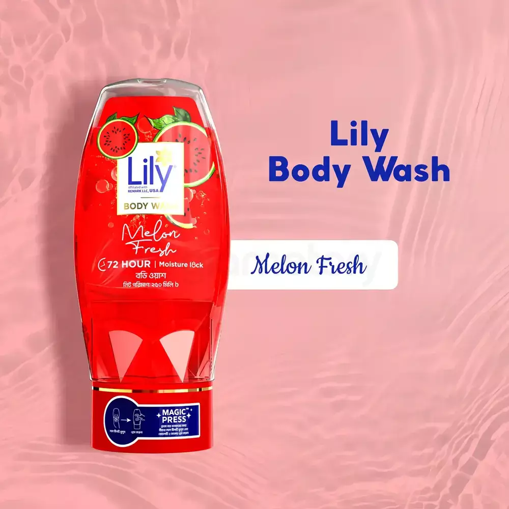 Lily Melon Fresh Body Wash-250ml thumbnail 4