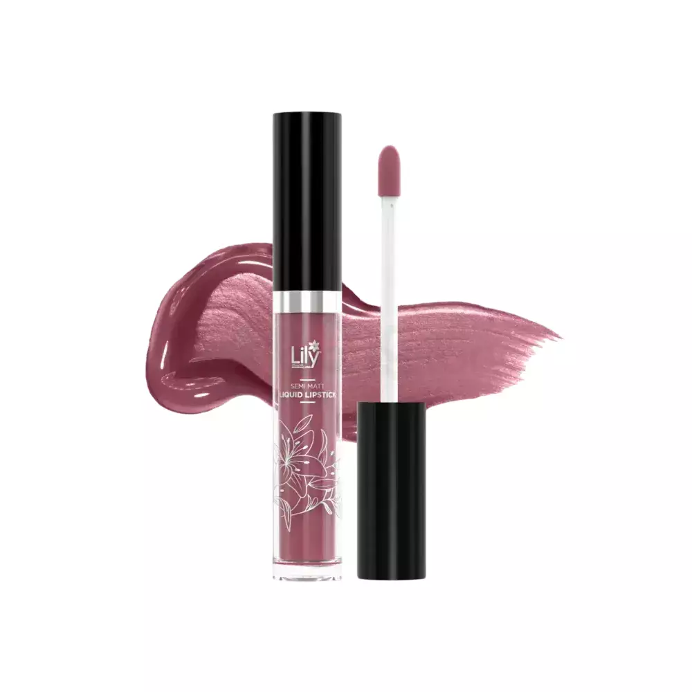 Lily Semi Matt Liquid Lipstick 102-Fearless