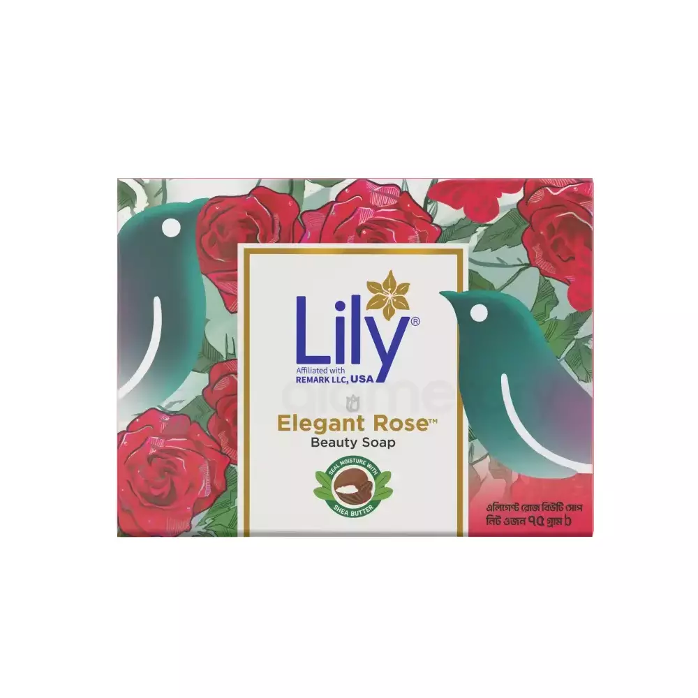 Lily Elegant Rose Beauty Soap-75g