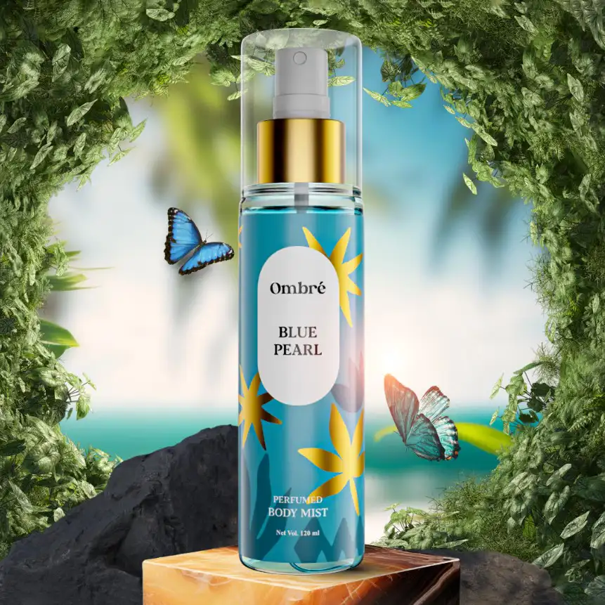 Ombre Perfumed Body Mist Blue Pearl for Women-120ml