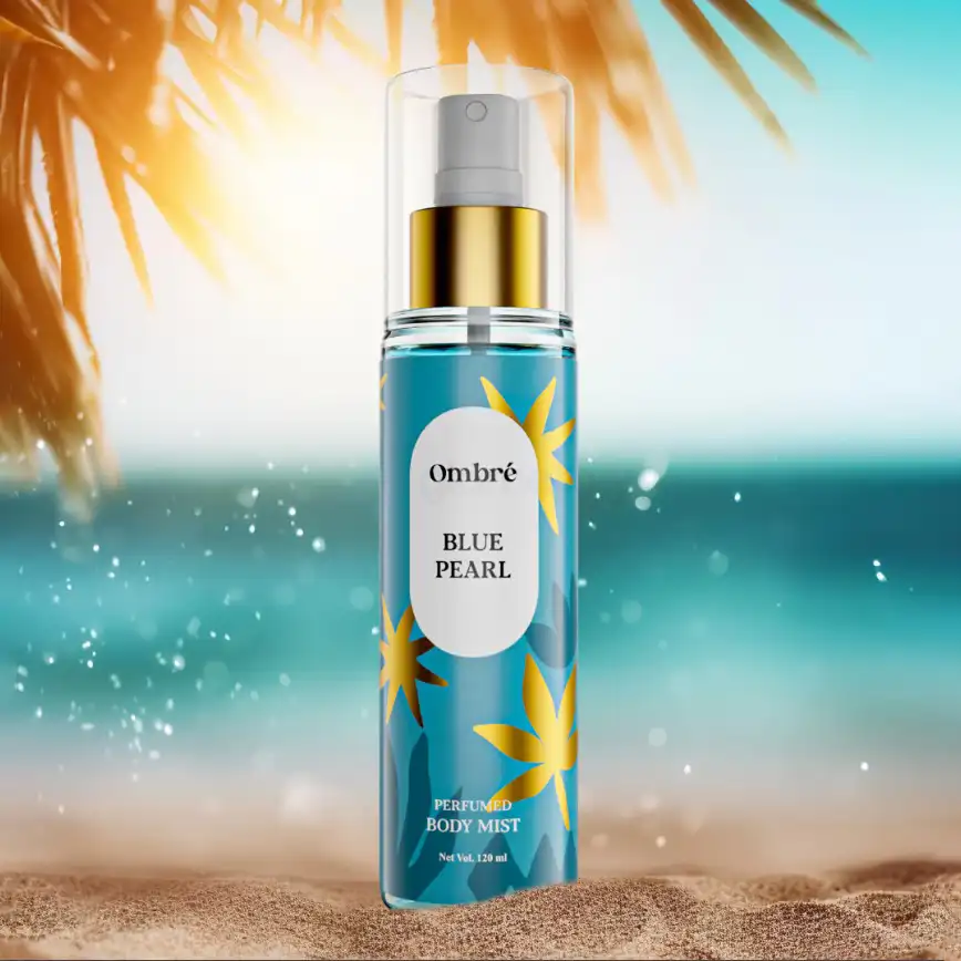 Ombre Perfumed Body Mist Blue Pearl for Women-120ml thumbnail 3