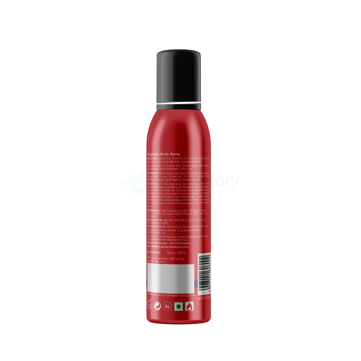 Wolf Majestic Fragrance Body Spray for Men-120ml