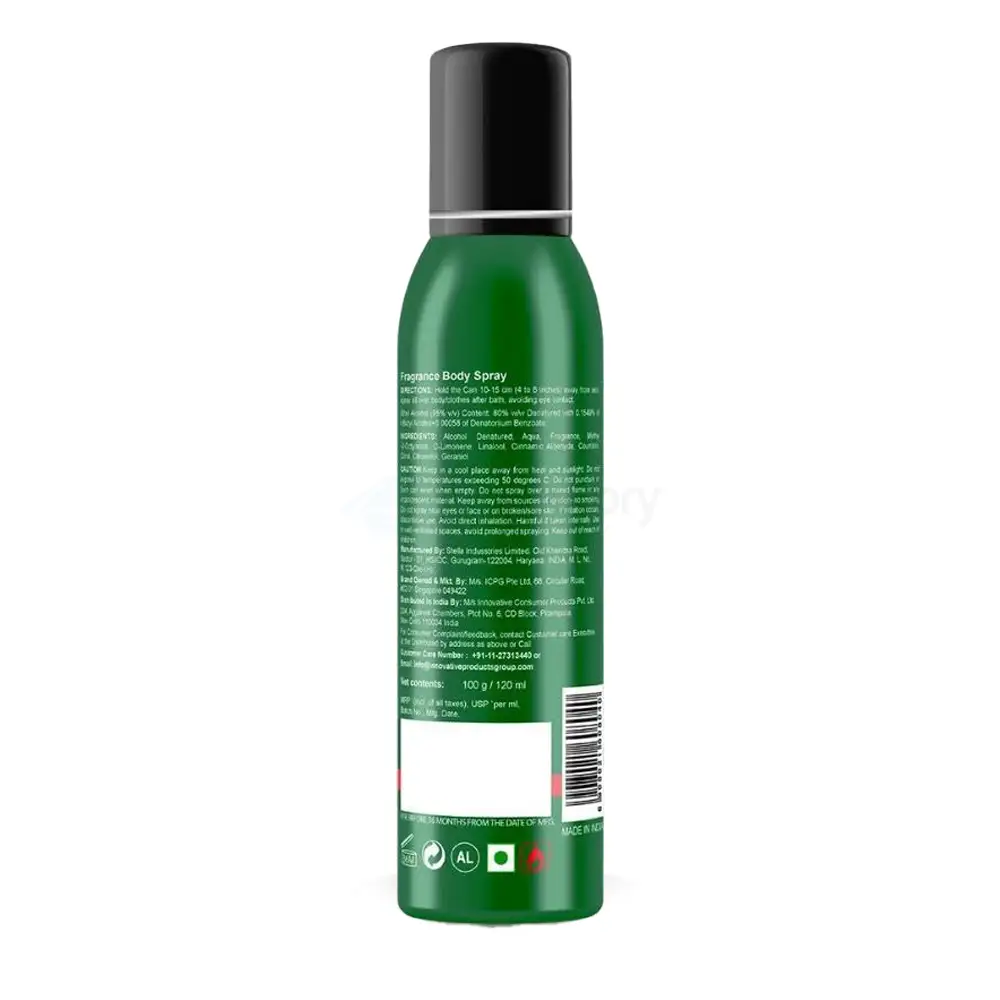 Wolf Intense Fragrance Body Spray for Men-120ml