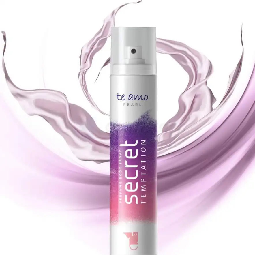 Secret Temptation Te Amo No Gas Long Lasting Pearl Body Spray For Women-120ml