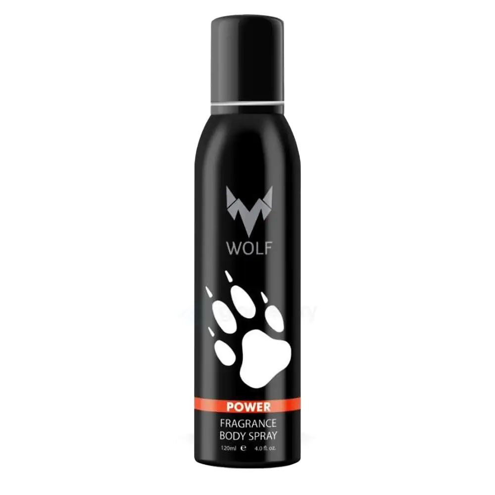 Wolf Power Fragrance Body Spray for Men-120ml