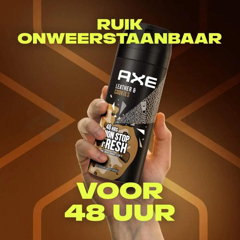 Axe Deodorant Body Spray Leather & Cookies-150ml