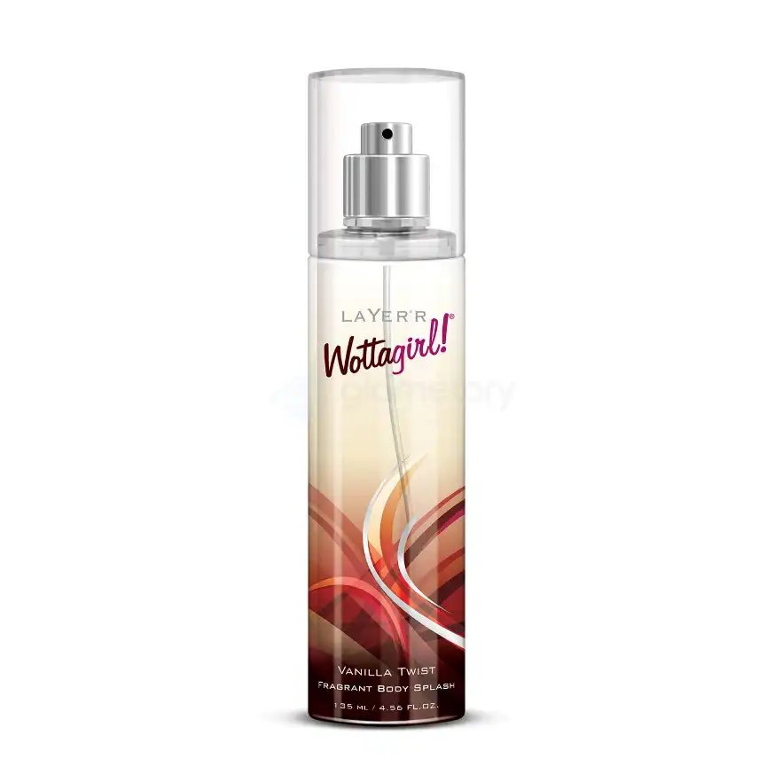 Layer'r Wottagirl Vanilla Twist Fragrant Body Splash-135ml