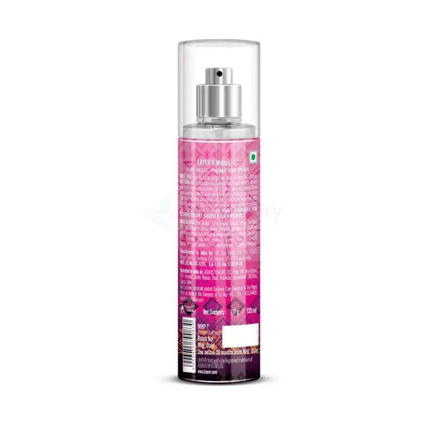 Layer'r Wottagirl Pink Angel Fragrant Body Splash-135ml