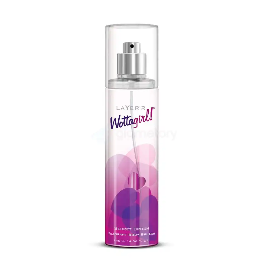 Layer'r Wottagirl Secret Crush Fragrant Body Splash-135ml