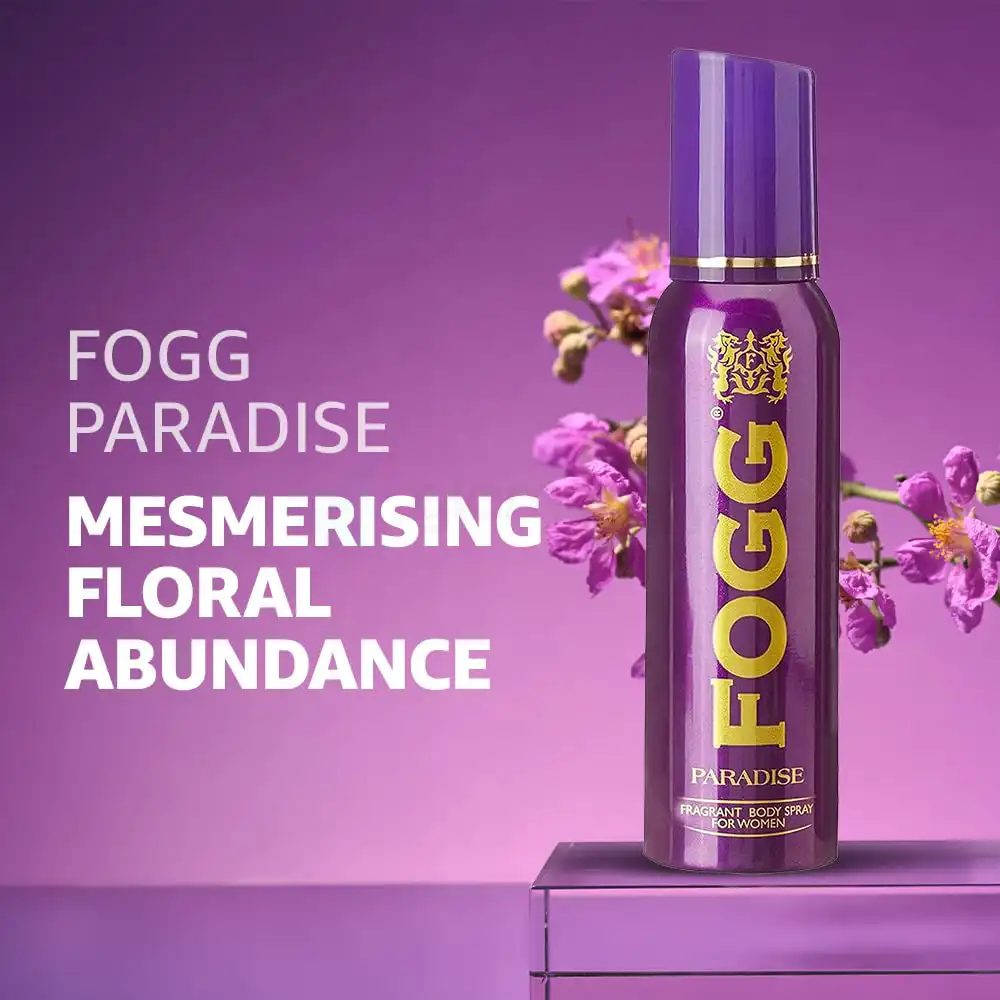 Fogg Paradise Fragrant Body Spray for Women-120ml thumbnail 4