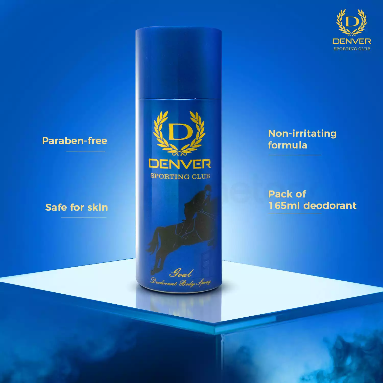 Denver Sporting Club Deodorant Body Spray Goal-165ml thumbnail 3